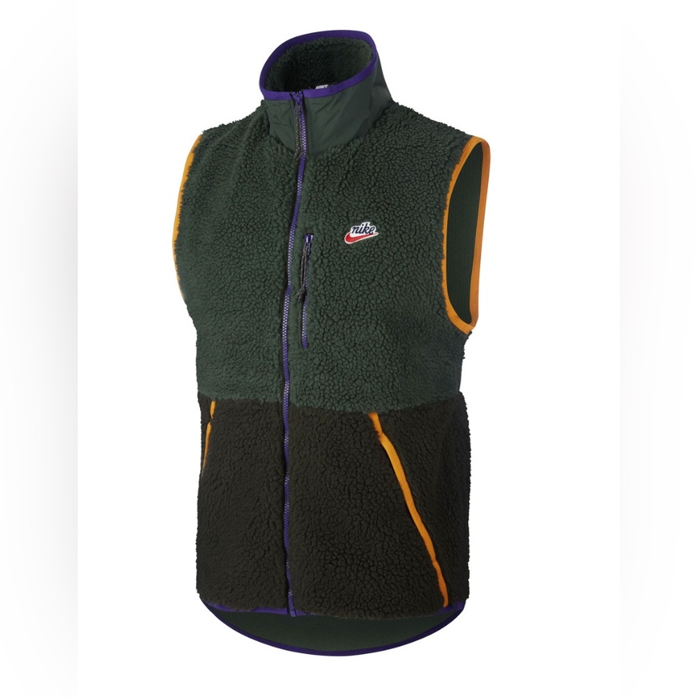 Nike Sportwear Men's Sherpa Fleece Gilet Large